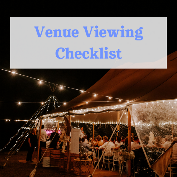 Wedshed eGuide: Venue Viewing Checklist