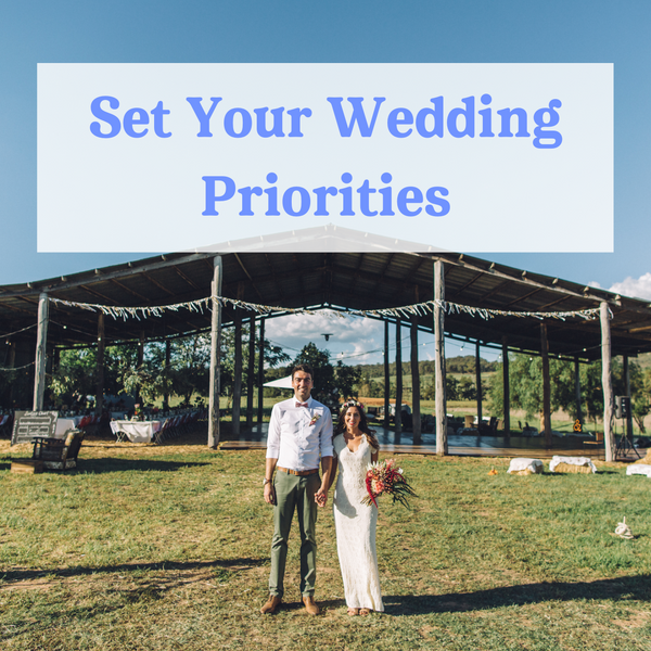 Wedshed eGuide: Set Your Wedding Priorities